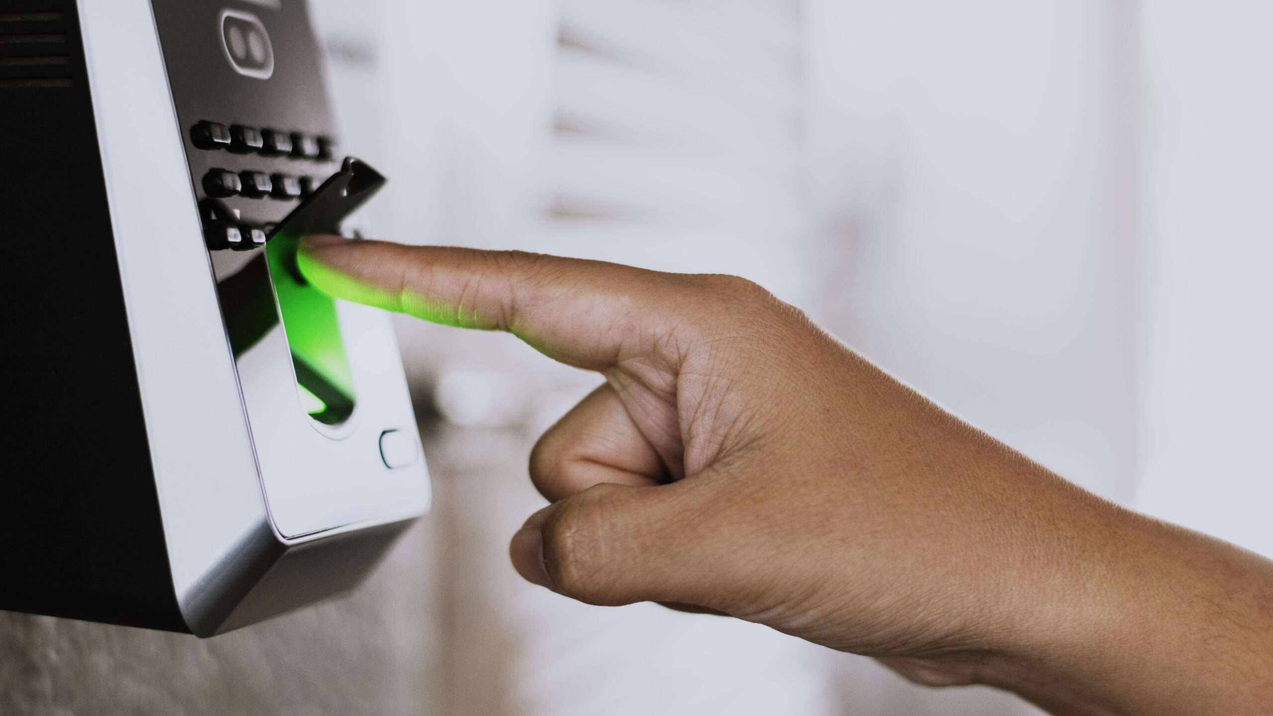 scanning finger coronavirus contaminated fingerprint access control scaled
