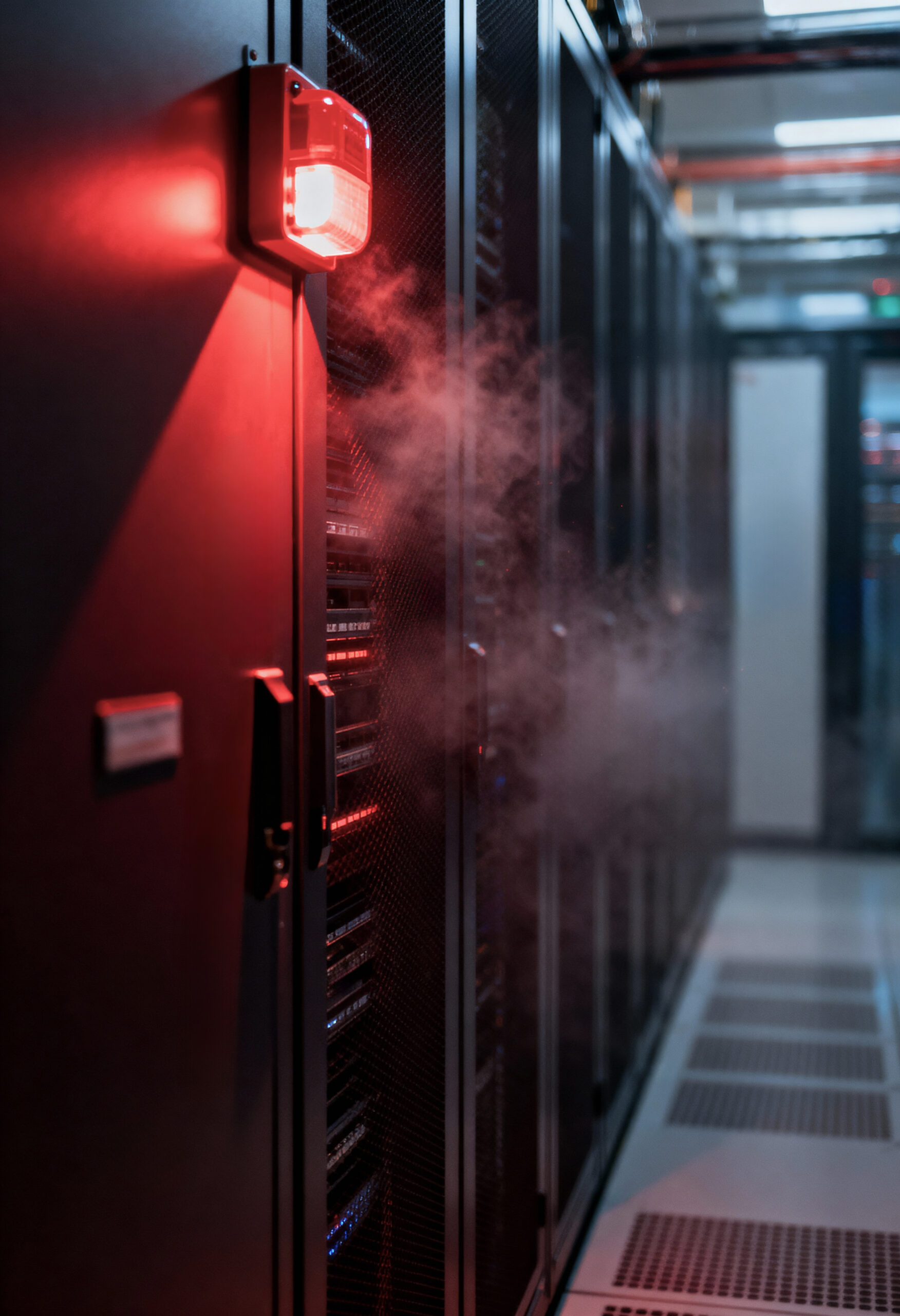 data center emergency red warning light scaled